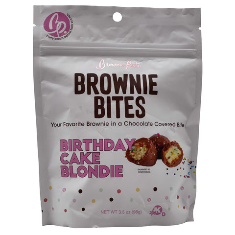 Brownie Points Birthday Cake Blondie Brownie Bites Bag - 3.5oz (Columbus, OH)
