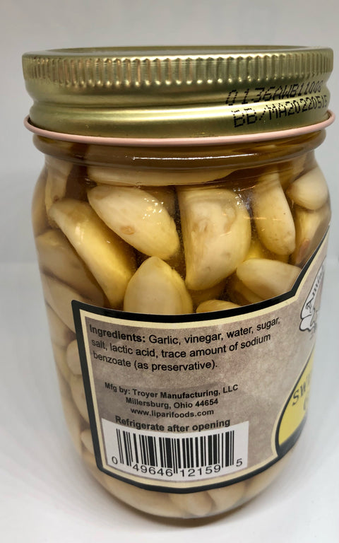 Amish Wedding Sweet & Hot Pickled Garlic Bundle - 15oz each (Millersburg, OH)