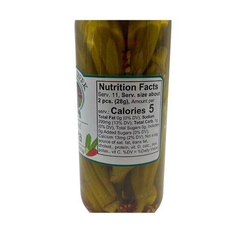 Walnut Creek HOT Pickled Okra - 16oz (Walnut Creek, OH)