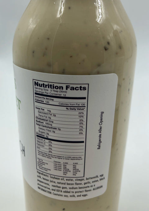 Schaefer's Farm Market Bacon Ketchup & Ranch Dressing Bundle - 15oz each (Trenton, OH)