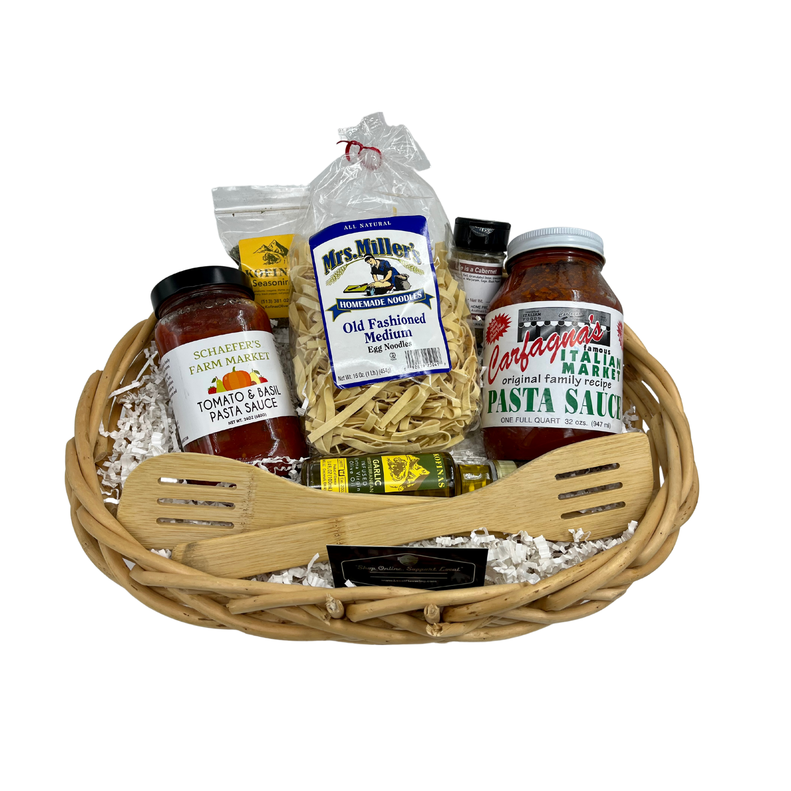 Deluxe Pasta Night Basket - (Fredericksburg, Trenton & Cincinnati, OH)