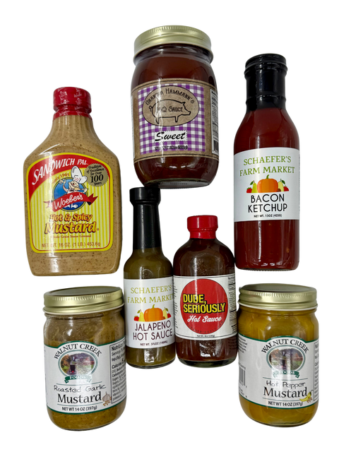 Local Condiment Sampler Gift Box - (Walnut Creek, Fairfield, Trenton & Blue Ash, OH)