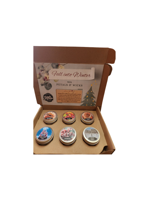 Petals & Wicks Fall to Winter Candle Flight Box - (Hamilton, OH)