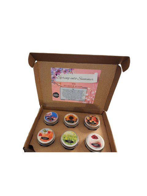 Petals & Wicks Spring to Summer Candle Flight Box - (Hamilton, OH)