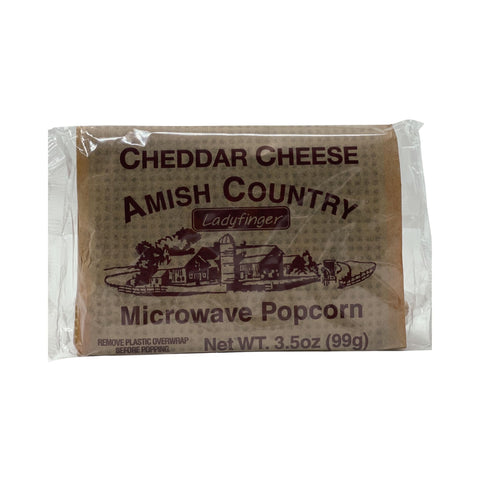 Amish Country Cheddar Cheese Popcorn Bag - 3.5oz (Berne, IN)