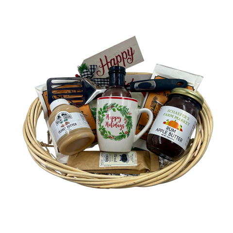 Breakfast Essentials Holiday Basket - (Walnut Creek, Trenton, Cincinnati OH & Midway KY)