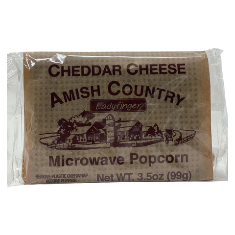 Amish Country Cheddar Cheese Popcorn Bag - 3.5oz (Berne, IN)