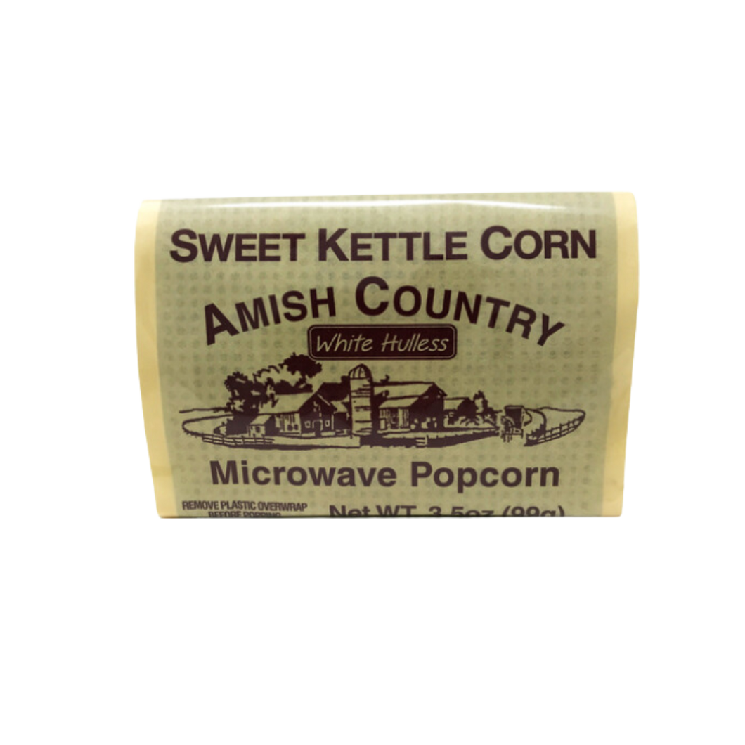 Amish Country Kettle Corn Popcorn Bag - 3.5oz (Berne, IN)