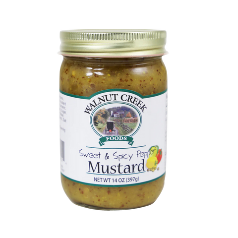 Walnut Creek Sweet & Spicy Pepper Mustard - 14oz (Walnut Creek, OH)