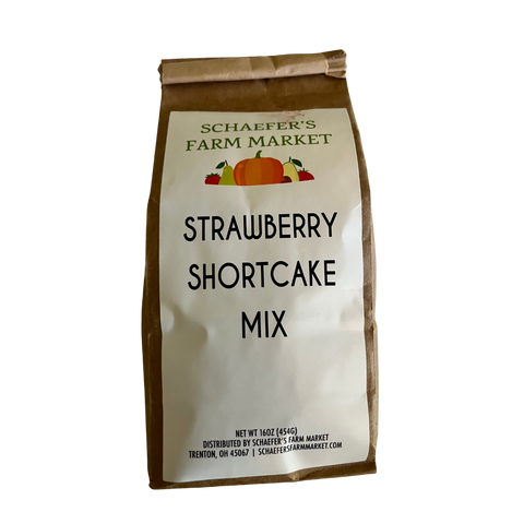 Schaefer's Farm Strawberry Shortcake Mix - 16oz (Trenton, OH)