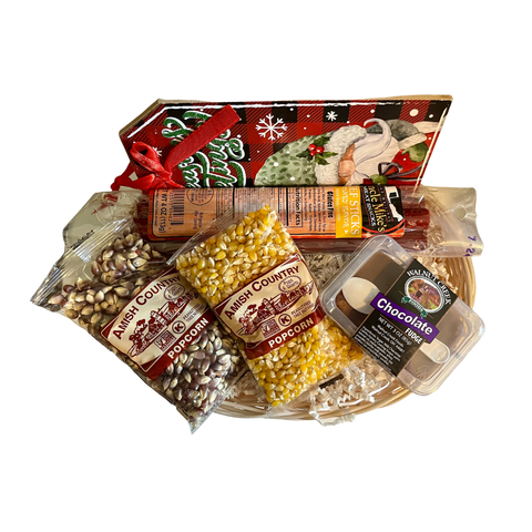 Stocking Stuffer Holiday Mini Basket - (Walnut Creek, OH & Berne, IN)