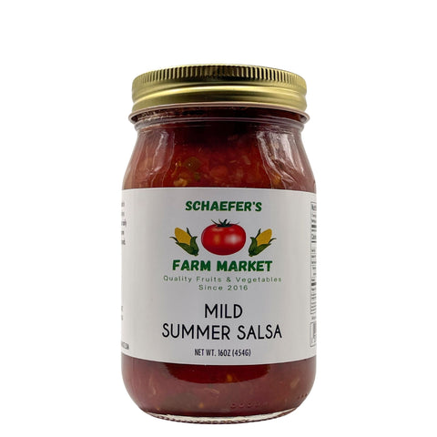 Schaefer's Farm Market Mild Summer Salsa - 16oz (Trenton, OH)