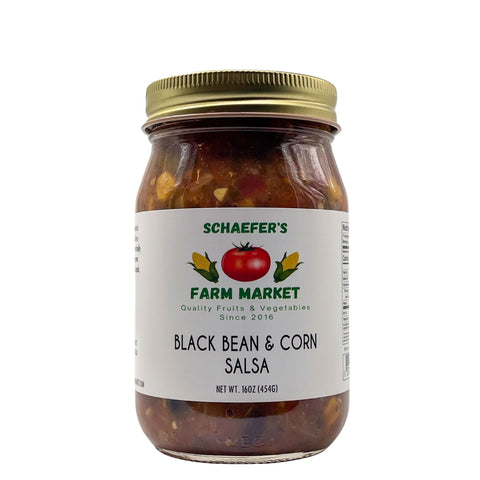 Schaefer's Farm Market Black Bean & Corn Salsa - 15oz (Trenton, OH)