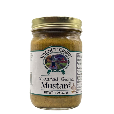 Walnut Creek Roasted Garlic Mustard - 14oz (Walnut Creek, OH)