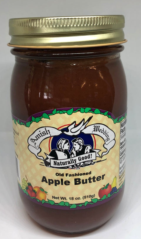 Amish Wedding Old Fashioned Apple Butter - 18oz (Millersburg, OH)