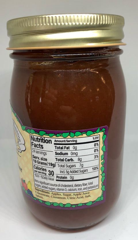 Amish Wedding Old Fashioned Apple Butter - 18oz (Millersburg, OH)