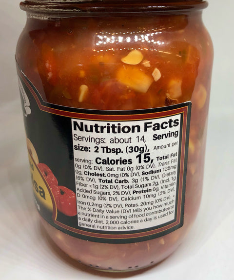 Amish Wedding Old Fashioned Corn Salsa - 14.5oz (Millersburg, OH)