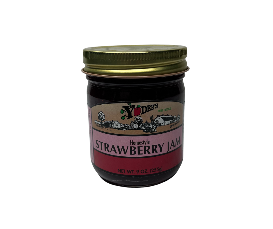 Yoders Strawberry Jam - 9oz (Gambier, OH)