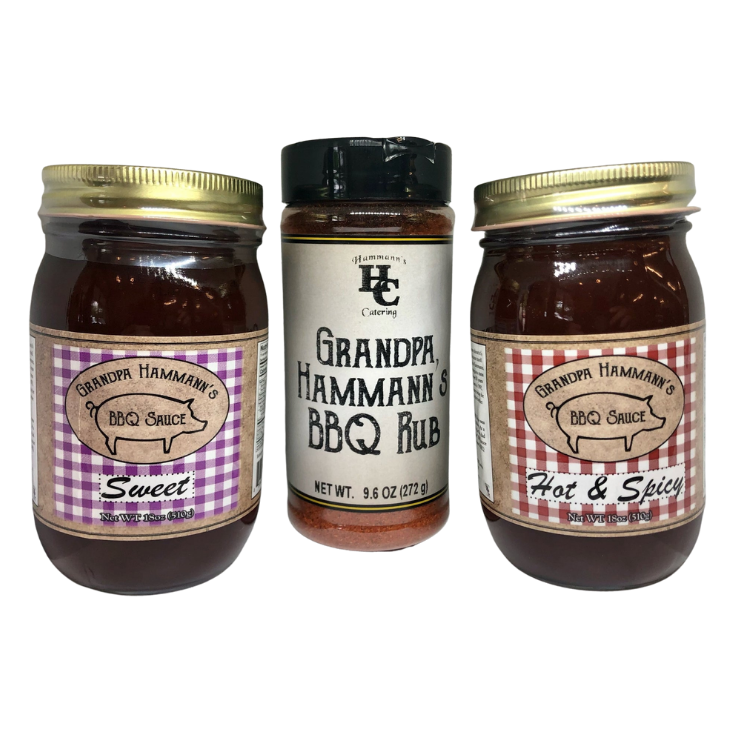 Grandpa Hammann's Sauce & Rub Bundle Box - (Fairfield, OH)