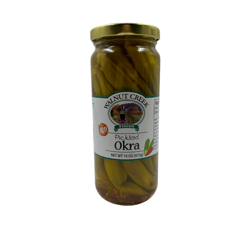 Walnut Creek HOT Pickled Okra - 16oz (Walnut Creek, OH)