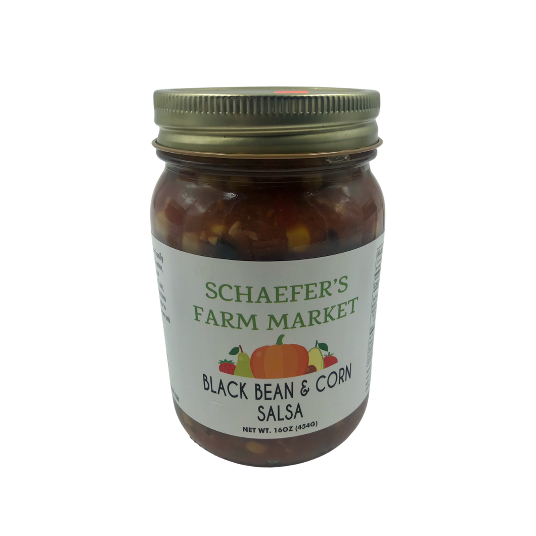 Schaefer's Farm Market Black Bean & Corn Salsa - 15oz (Trenton, OH)