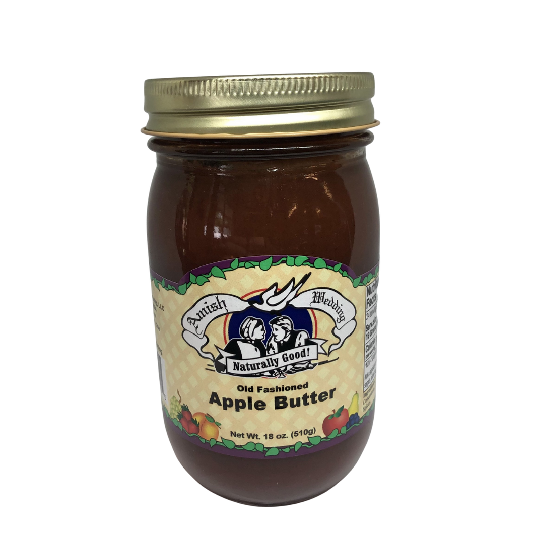 Amish Wedding Old Fashioned Apple Butter - 18oz (Millersburg, OH)