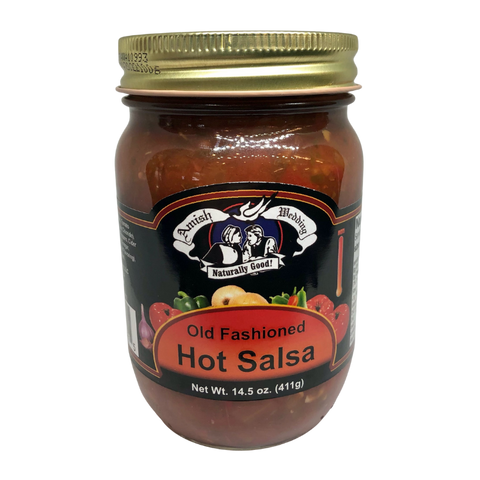 Amish Wedding Old Fashioned Hot Salsa - 14.5oz (Millersburg, OH)