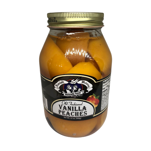 Amish Wedding Old Fashioned Vanilla Peaches - 32oz