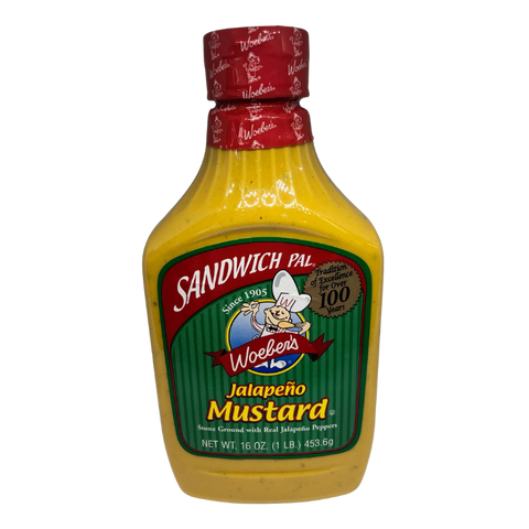 Woeber's "Jalapeno" Mustard - 16oz (Springfield, OH)