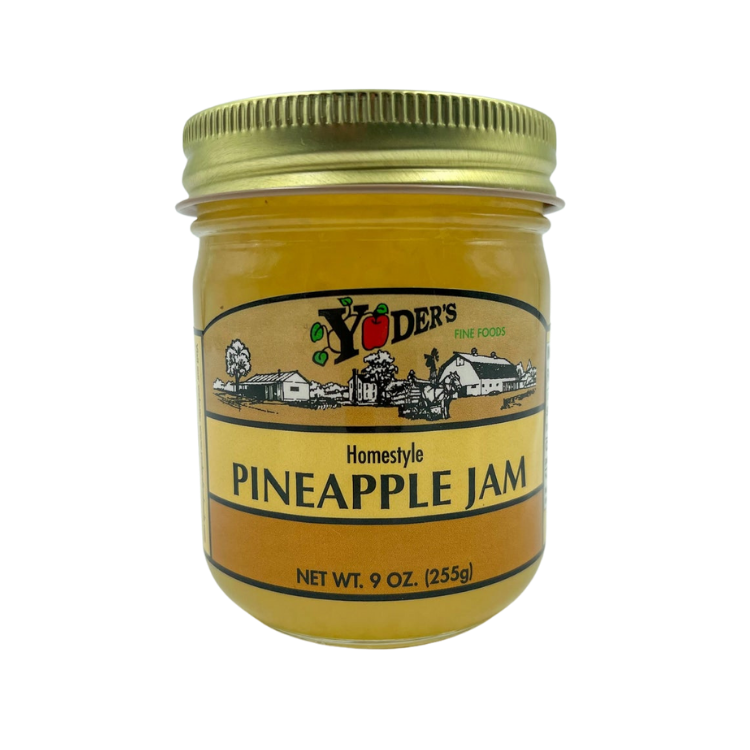 Yoder's Homestyle Pineapple Jam - 9oz (Gambier, OH)