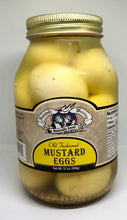 Load image into Gallery viewer, Amish Wedding Old Fashioned Pickled Mustard Eggs - 32oz (Millersburg, OH)
