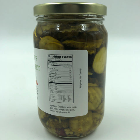 Schaefer's Farm Market Kickles "Spicy Pickles" - 16oz (Trenton, OH)