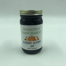 Load image into Gallery viewer, Schaefer&#39;s Farm Market Blueberry Jalapeno Jam - 9oz (Trenton, OH)
