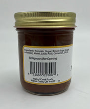 Load image into Gallery viewer, Walnut Creek Pumpkin Butter - 9oz (Walnut Creek, OH)
