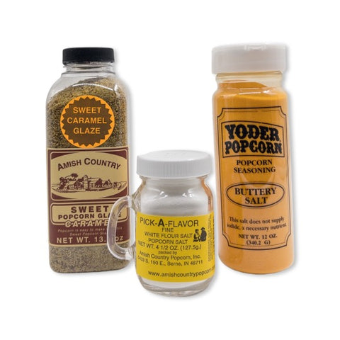 Yoders Popcorn Butter Salt - 12oz (Gambier, OH)