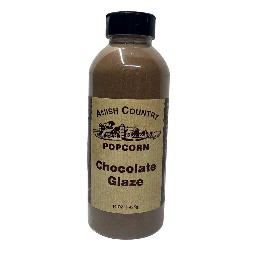 Amish Country Chocolate Popcorn Glaze - 14oz (Berne, IN)