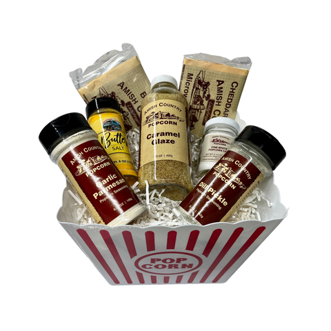 Popcorn Bar Basket - (Millersburg, OH & Berne, IN)