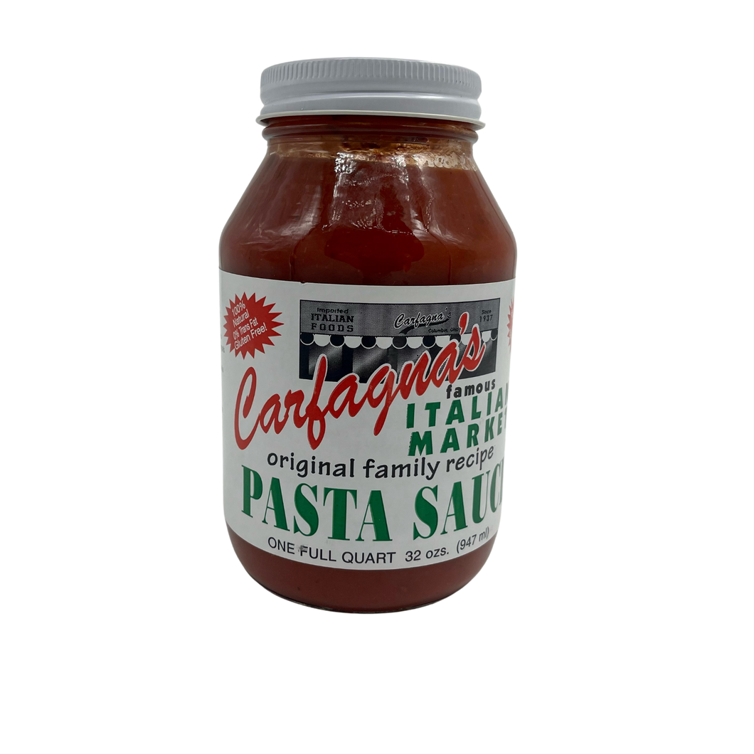Carfagna's Italian Market Pasta Sauce  - 32oz (Columbus, OH)