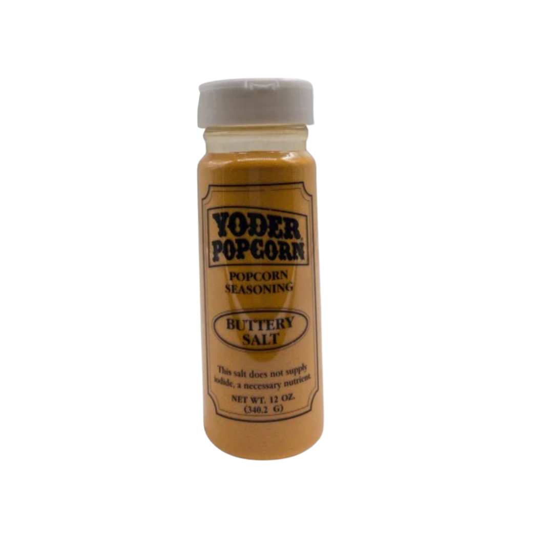 Yoders Popcorn Butter Salt - 12oz (Gambier, OH)