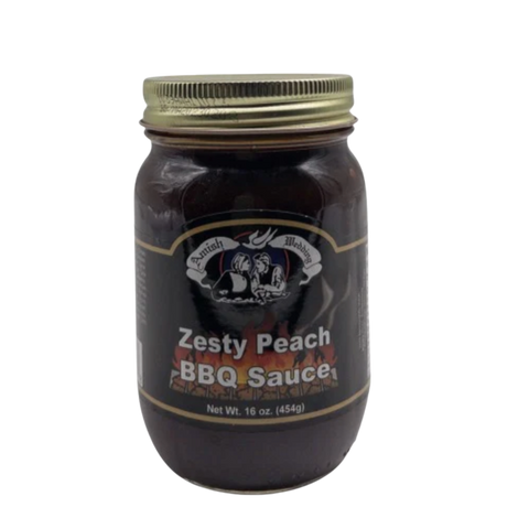 Amish Wedding Zesty Peach BBQ Sauce - 15oz (Millersburg, OH)