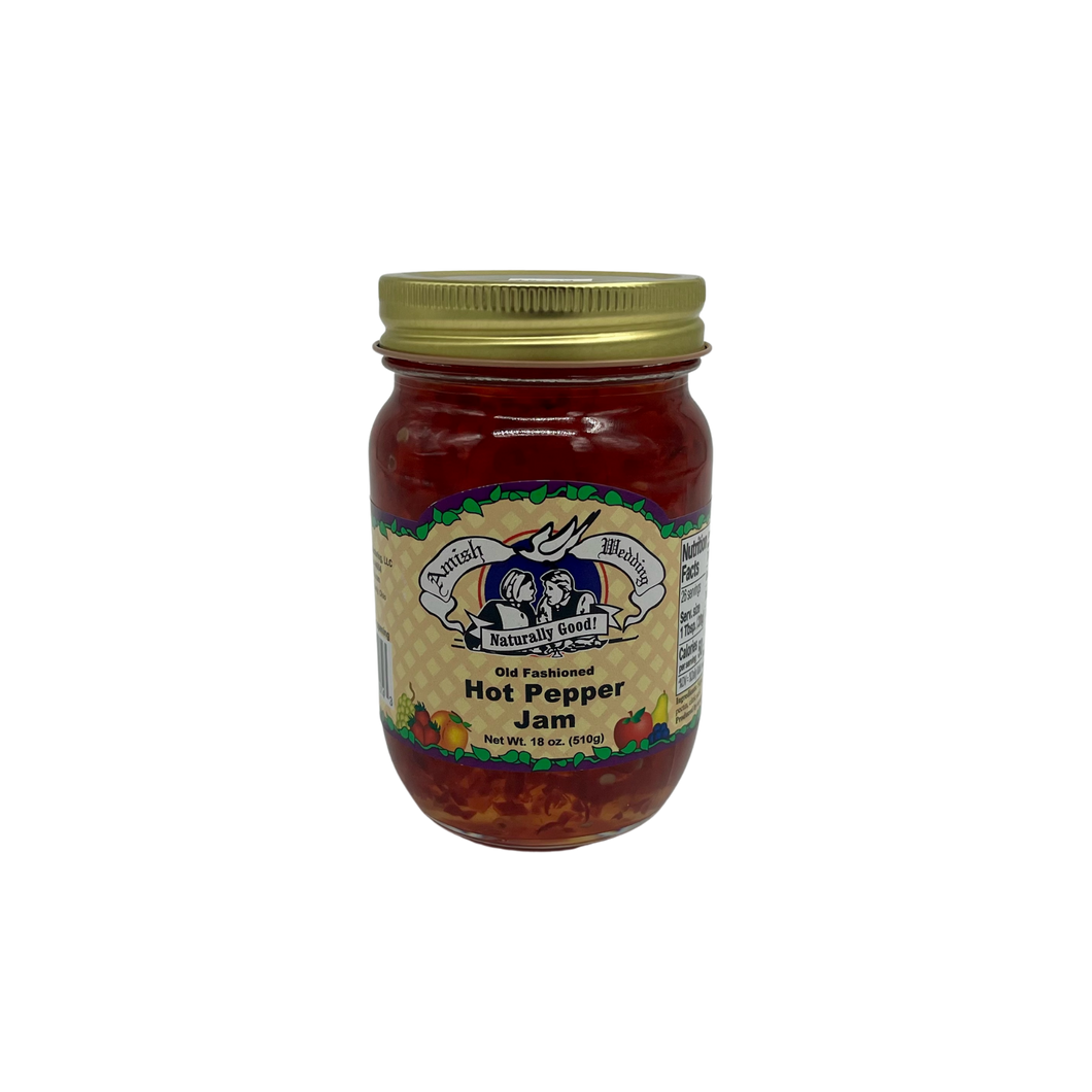 Amish Wedding Old Fashioned Hot Pepper Jelly - 18oz (Millersburg, OH)