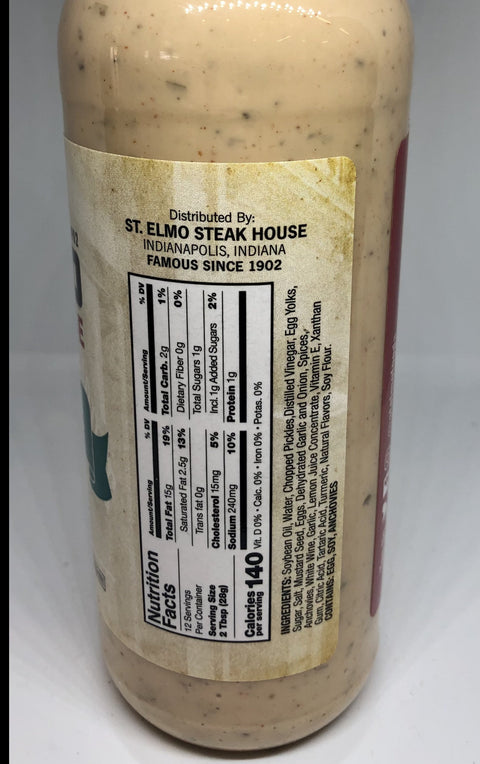 St. Elmo "World Famous" Remoulade - 11.75oz (Indianapolis, IN)