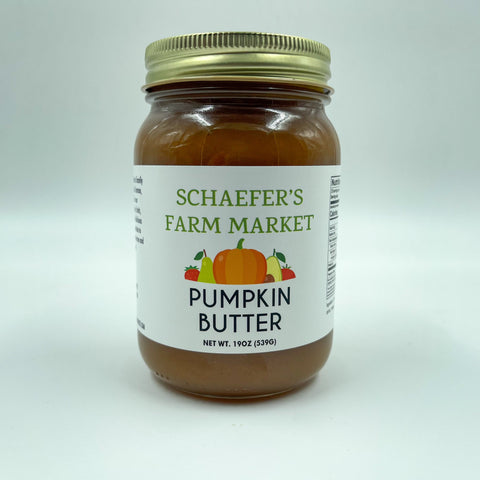 Schaefer's Farm Market Pumpkin Butter - 19oz (Trenton, OH)