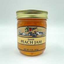 Load image into Gallery viewer, Yoders Homestyle Peach Jam - 9oz (Gambier, OH)
