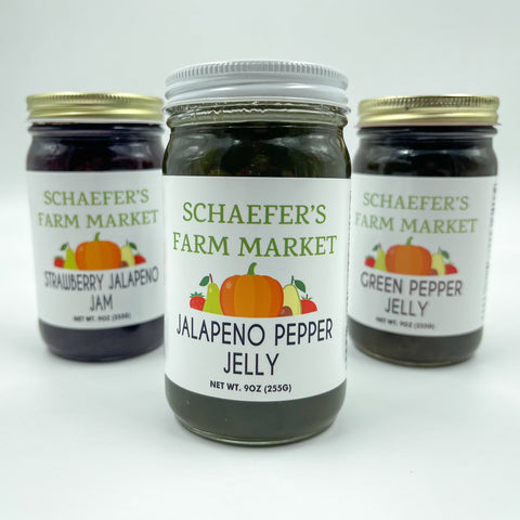 Schaefer's Farm Market Jalapeno Pepper Jelly - 9oz (Trenton, OH)