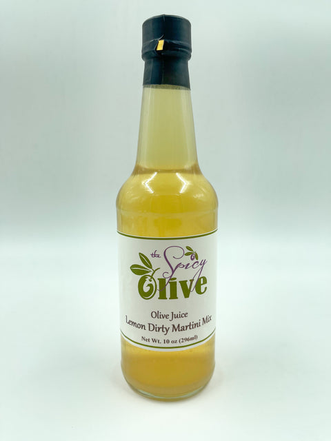 The Spicy Olive Lemon Dirty Martini Mix - 10oz