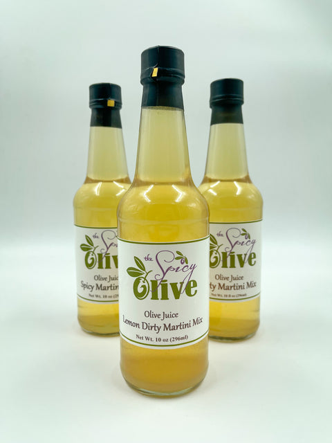 The Spicy Olive Lemon Dirty Martini Mix - 10oz